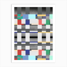 Tv Test Pattern 04 Art Print