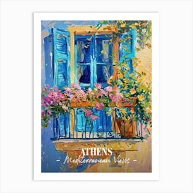 Mediterranean Views Athens 3 Art Print