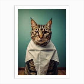 Portrait Of A Cat 3 Art Print