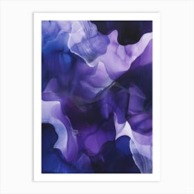 'Purple' Art Print