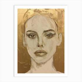 Portrait Of A Woman 193 Art Print