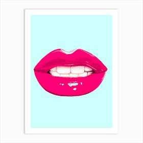 Sexy lips 1 Art Print