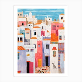 Essaouira Morocco 2 Illustration Art Print