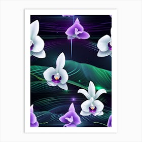 Orchids 3 Art Print