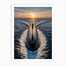 Submarine -Reimagined 2 Art Print