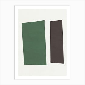 Minimalist Shapes 01 Art Print