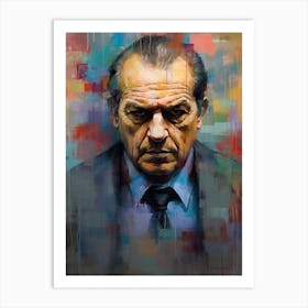 Gangster Art Frank Costello The Departed 8 Art Print