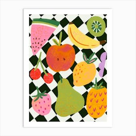 Fruit And Veg Art Print