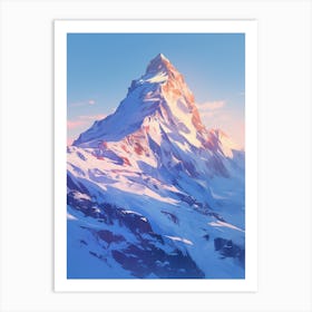 Swiss Alps Art Print