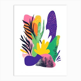 Abstract Cactus Art Print