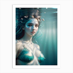 Mermaid-Reimagined 38 Art Print