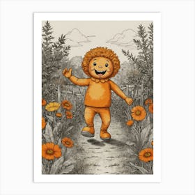 Lion, The Witch And The Wardrobe Art Print