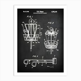 Frisbee Golf, Disc Golf Gift, Frisbee Golf Gift, Disc Golf Poster, Frisbee Disc, Frisbee Print, Frisbee Decor, Frisbee, Frisbee Patent,Sf1431 Art Print