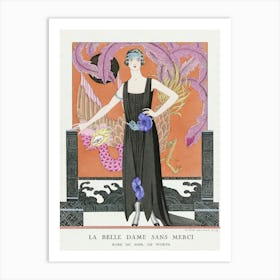 La Belle Dame Sans Merci Robe Du Soir, De Worth (1921), George Barbier Art Print