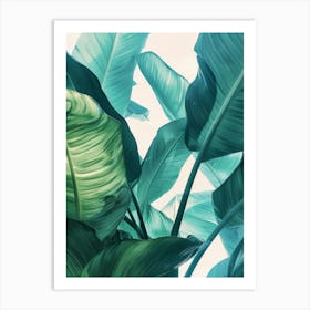 Tropical Leaves 83 Art Print