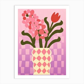Snapdragon Flower Vase 5 Art Print