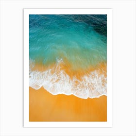 Aerial View Of A Beach 48 Art Print