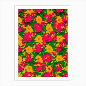 Laurel Andy Warhol Flower Art Print