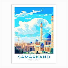 Uzbekistan Samarkand Travel 1 Art Print