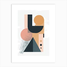 Abstract Geometric Print 2 Art Print