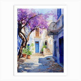 Greece Painting 3 Art Print