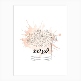 Peony Xoxo Art Print