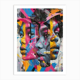 'Two Women' 5 Art Print