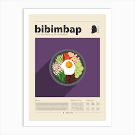 Bibimbap Art Print