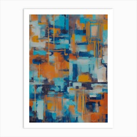 Abstract Painting 824 Art Print