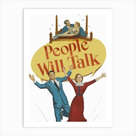 People Will Talk (1951) Art Print