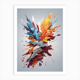 Abstract Painting 4 Art Print