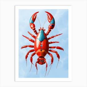 Crab In The Sky Art Print