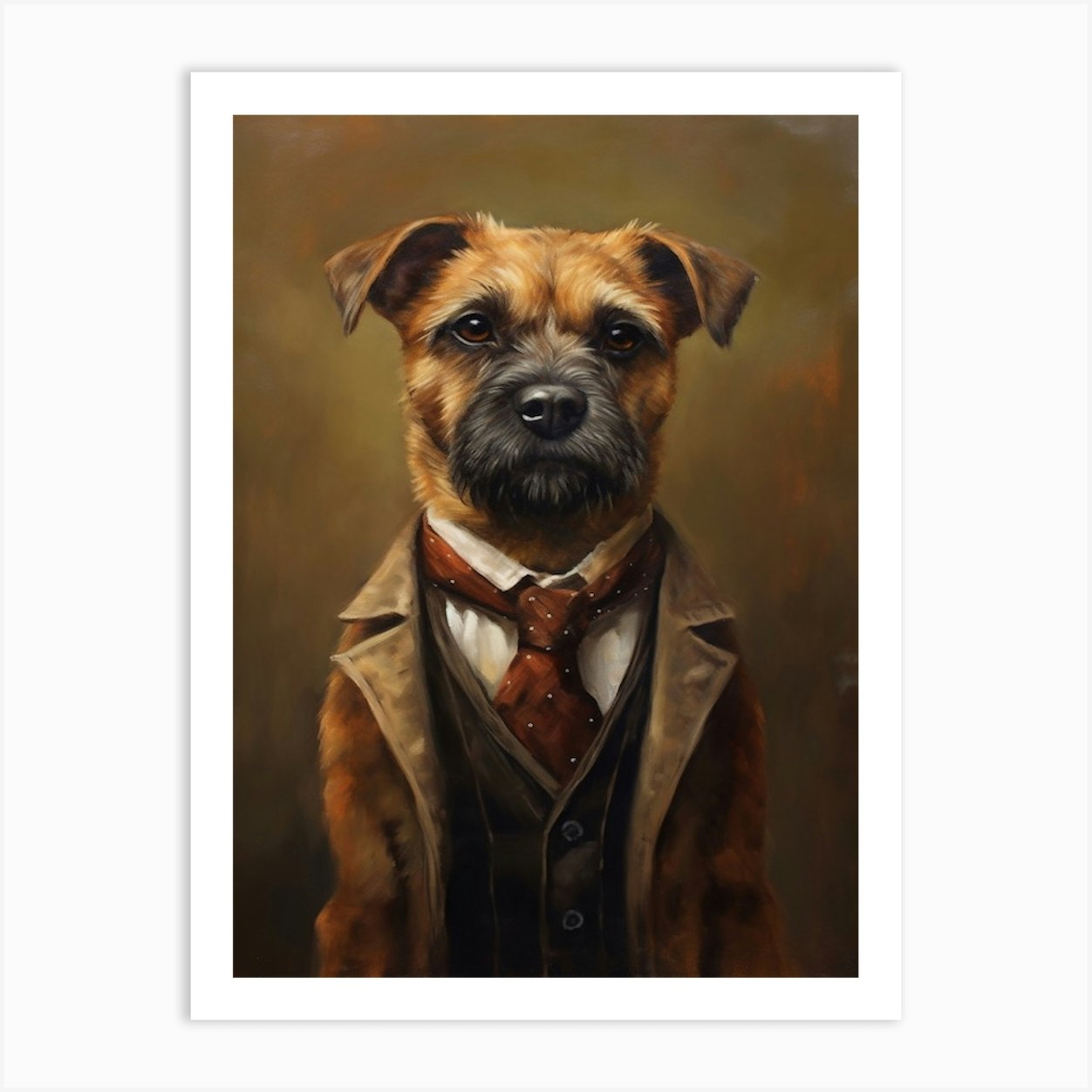 Border Terrier Luggage Covers Border Terrier Luggage Covers