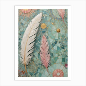 Dream Feathers Art Print