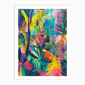 Tropical Jungle 18 Art Print