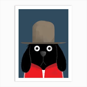 Dog Pharrell Art Print