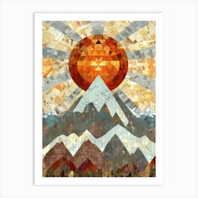 'Sunrise' 51 Art Print