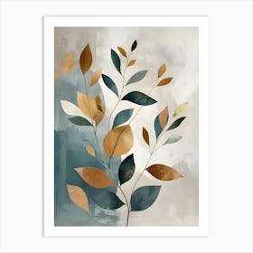 Leaves Canvas Print 3 Art Print