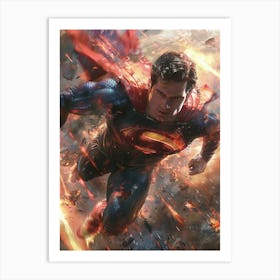 Superman 18 Art Print