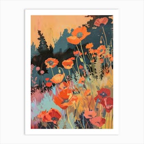 Poppies 39 Art Print