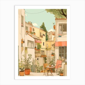 Nicosia Cyprus 4 Illustration Art Print