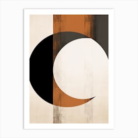 Bauhaus Moon Art Print