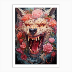 Wolf Head 1 Art Print