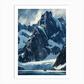 Arctic Landscape Art Print