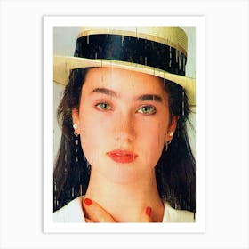 Jennifer Connelly Art Print