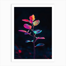 Colorful Plant Art Print