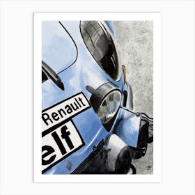 Alpine A110 Art Print