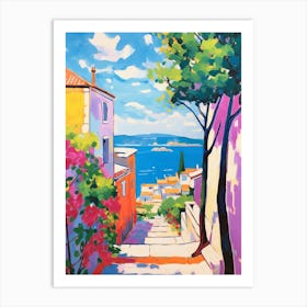 Pula Croatia 1 Fauvist Painting Art Print