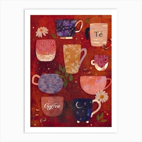 Coffee And Tea Art Print