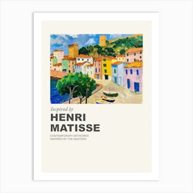 Museum Poster Inspired By Henri Matisse 2 Art Print
